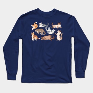 cute cats collection Long Sleeve T-Shirt